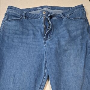 Old Navy Blue Straight Leg Jeans Classic Denim